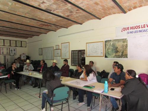 Taller con Ejidos del Bosque La Pirmavera